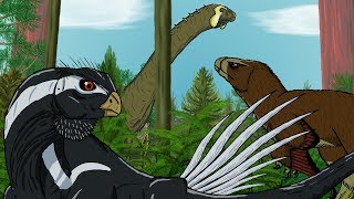 FOREST VOICES  Dinosaur Animation [upl. by Alliehs]