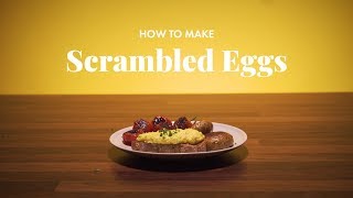 How to Make Scrambled Eggs  Gordon Ramsay Style [upl. by Enitsuj]