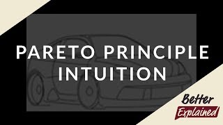 Pareto Principle 8020 Rule Intuition [upl. by Elauqsap]