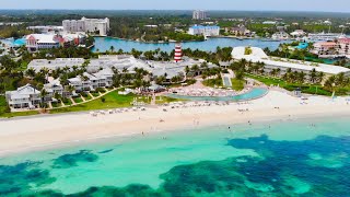 Grand Lucayan Resort Drone Footage  Freeport Bahamas [upl. by Ihculo]