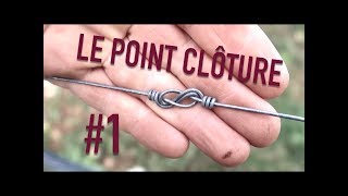 COMMENT réparer une clôture électrique hightensile quelques astuces [upl. by Kimberli]