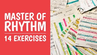 Ultimate Rhythm Masterclass 14 Rhythm Exercises [upl. by Ellebana]