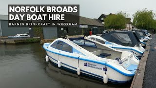 Day Boat Hire on the Norfolk Broads  Barnes Brinkcraft in Wroxham [upl. by Pfosi568]