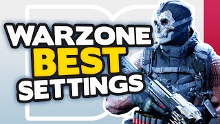 COD Warzone BEST settings for CONSOLE Xbox One amp PS4  PC  Warzone Tips [upl. by Manoop6]