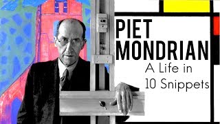 The Dutch artist Piet Mondrian A Life in 10 Snippets  Art History School [upl. by Aeel]