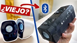 Convierte ALTAVOCES VIEJOS en Altavoz BLUETOOTH CASERO [upl. by Elyak198]