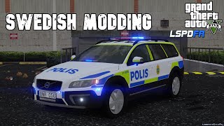 HUR MAN INSTALLERAR SWEDISH MODDINGS SVENSKA POLISBILAR TILL GTA 5 [upl. by Rooker]