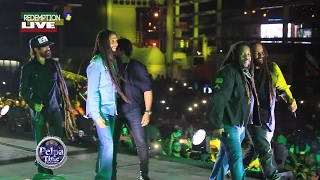 BOB Marley family LIVE onstage [upl. by Anilef]