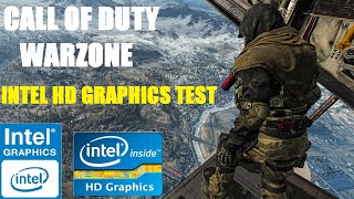 Call of Duty WARZONE  Intel HD Graphics  How to play Warzone on Intel HD Graphics [upl. by Eartha]