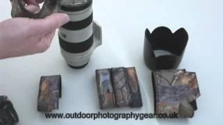 How to fit an Outdoor Photography Gear Neoprene Lens Cover [upl. by Mccreery790]