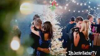 Justin Bieber Kisses a Girl in New Mistletoe Video [upl. by Neelyhtak937]