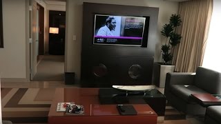 Las Vegas Hotel Room Tour Aria Executive Hospitality Suite [upl. by Holman649]