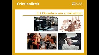 92 Oorzaken van criminaliteit [upl. by Nhguahs206]