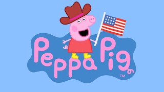 Peppa Pig Theme Song  American Version Shorts  Peppa Pig Official  Family Kids Cartoon [upl. by Drahsar]