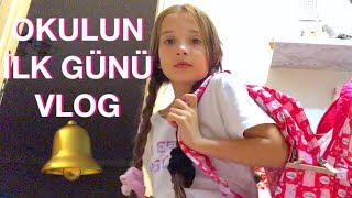 Okulun İlk Günü Vlog Ecrin Su Çoban [upl. by Alexine]