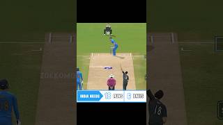 18 runs in 6 balls New Zealand Needs against India  Real Cricket 24 [upl. by Nora]