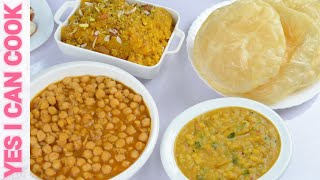 Perfect Halwa Puri Step By Step Recipe by YES I CAN COOK [upl. by Oaoj]