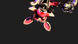 FNAF 2 Mangle Jumpscare [upl. by Lundgren259]