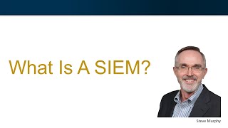 What is a SIEM Security Information and Event Management [upl. by Aniri415]