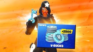 2500 FREE VBUCKS CODE in Fortnite [upl. by Naimaj504]