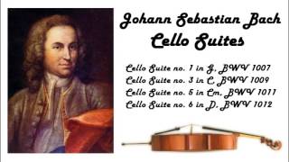 Johann Sebastian Bach  Cello suites in 432 Hz great for reading or studying [upl. by Elery]