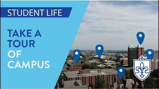 Tour Saint Louis Universitys Campus in St Louis Missouri [upl. by Aihcrop]