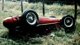 Peter Collins Fatal Crash RARE Photos 1958 German Grand Prix Nurburgring [upl. by Bellina]