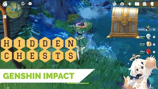 Liyue Hidden Treasures  Platform Puzzles  Genshin Impact [upl. by Joyann]