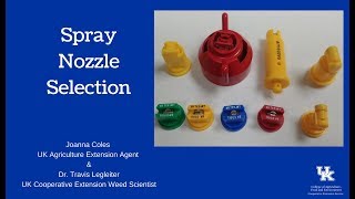 Spray Nozzle Selection [upl. by Alamak]