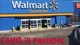 Shopping At Walmart And Driving Through Timmins Ontario During The COVID19 Pandemic [upl. by Madalena]