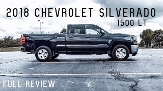 2018 Chevy Silverado 1500 LT  Full Review amp Test Drive [upl. by Yenahpets339]