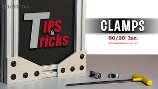 8020 Tips amp Tricks  Clamps [upl. by Nekcarb764]