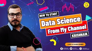 How To Start Data Science From My Channel Follow This Order Of Playlist [upl. by Alisia]