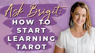 How to Start Learning Tarot  Biddy Tarot Podcast [upl. by Past]