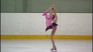 Caitlin Nguyen 8 yr old Ice Skater Prejuvenile [upl. by Teahan]