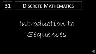 Discrete Math  241 Introduction to Sequences [upl. by Orlena]