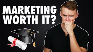 Is a MARKETING DEGREE worth it [upl. by Ilrac]