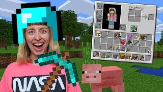 Will I Survive My First 24 Hours In MINECRAFT Minecraft Survival Part 1 [upl. by Enifesoj]