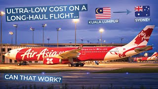 TRIPREPORT  Air Asia X ECONOMY  Airbus A330300  Kuala Lumpur  Sydney [upl. by Utter]