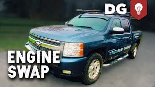 Miled Out 08 Chevy Silverado 1500 Gets An Engine Swap [upl. by Odnavres]