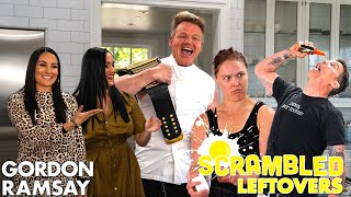 Gordon Ramsays Scrambled Bloopers With SteveO Ronda Rousey amp The Bella Twins  Scrambled [upl. by Enrobyalc]