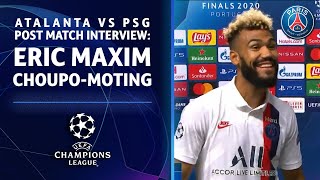 Eric Maxim ChoupoMoting  UCL Quarterfinal Post Match Interview  UCL on CBS Sports [upl. by Eicyac]