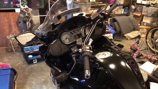 Remus exhaust install on BMW K1600B [upl. by Atirres]