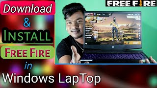 How To Install Free Fire In Windows  windows 10 laptop me freefire kaise install kare [upl. by Connelley]