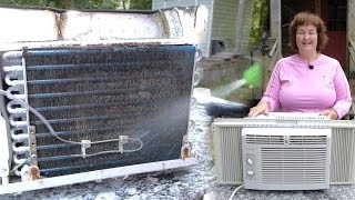 How to Clean A Window Air Conditioner The Easy Way [upl. by Forsta238]