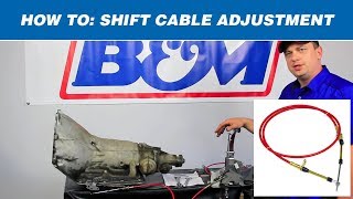 How to Adjust a BampM Automatic Shifter Cable [upl. by Antin378]